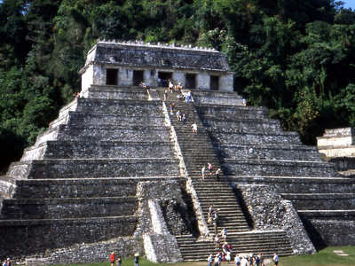 Palenque piramis, Mexikó