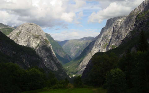 hegy kövek és sziklák norvégia skandinávia