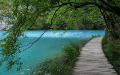 út plitvicei tavak világörökség horvátország tó