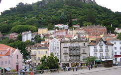 Castelo dos Mouros sáncai Serra dombján. Sintra Portugália