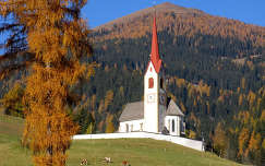 ősz alpok ausztria templom