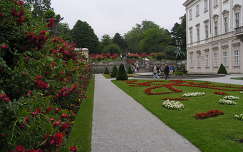 Salzburg,Mirabell kastély parkja
