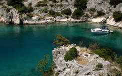 Adriai lagúna, Horvátország.