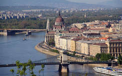 országház budapest folyó híd magyarország duna