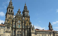 Santiago de Compostela, katedrális, világörökség, Spanyolország