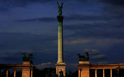 Magyarország, Budapest, Hősök tere, Millenniumi emlékmű