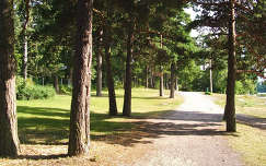 Finnország, park Helsinkiben