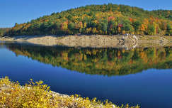 címlapfotó ősz tükröződés erdő tó