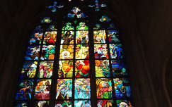 Ólom -üveg ablak - Szent Vitus-székesegyház