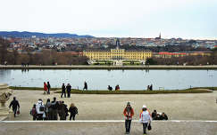 Bécs, Schönbrunn-i kastély fentről :)