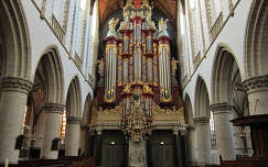 Haarlem, Holland, Sint Bavo Kerk Orgel