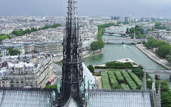 Látkép a Notre Dame-ról, Párizs