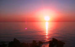 Horvátország tengere és naplemente:)