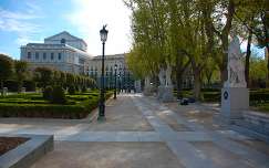 Plaza de Oriente, Madrid, Spanyolország