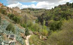 Tajo folyópart, Toledo, Spanyolország