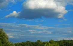 Cumulus gomoly felhő,Fotó:Szolnoki Tibor