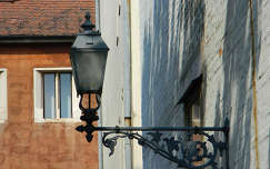 Utcai lámpa a budai várban,Fotó:Szolnoki Tibor