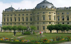 Würzburg Residenz Parkhomlokzat