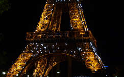 a csillogó Eiffel-torony,Párizs,Franciaország