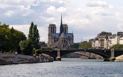 a Szajna és a Notre Dame,Párizs,Franciaország
