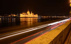 országház út budapest folyó éjszakai képek magyarország duna