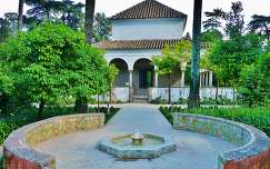 Sevilla-SPAIN, Jardines del Real Alcázar