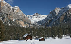 ház olaszország hegy faház címlapfotó kövek és sziklák alpok tél