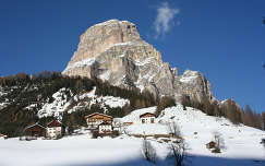ház olaszország hegy kövek és sziklák alpok tél
