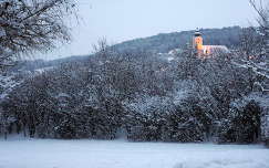 címlapfotó templom tél