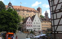 Nürnberg Vár a Dürer házból