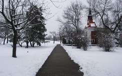 út templom tél