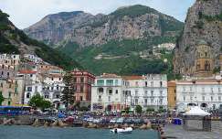 Amalfi kikötője, Olaszország