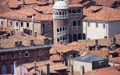 Olaszország,Velence-torony,háztetők