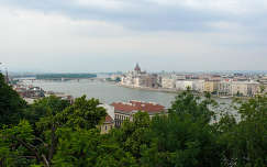 Látkép a várból, Parlament, Margit-híd Budapest