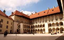 Krakkó, Waweli királyi palota árkádos udvara