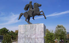 Nagy Sándor lovasszobra, Thessaloniki