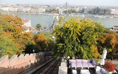 Budapest látképe ősszel a Siklótól,Budapest