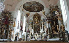 Oberammergau templomának főoltára,Németország
