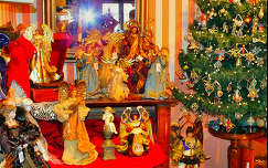 karácsonyfa karácsonyi dekoráció