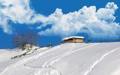 kerítés tirol címlapfotó ausztria alpok felhő tél