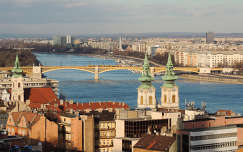 Budapest a Margit híddal