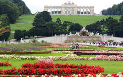 Bécs,Schönbrunni kastély parkja a Gloriettel,Ausztria