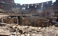 Colosseum, a küzdőtér alatti rész