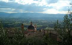 Assisi látkép