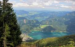 hegy címlapfotó ausztria alpok tó