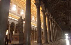 A Szent Pál székesegyház belseje, Róma