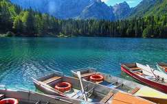 címlapfotó csónak alpok tó nyár