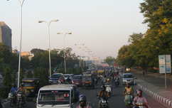 Jaipur - csűcsforgalom