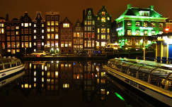 AMSTERDAM,  LIGHTS IN THE NIGHT