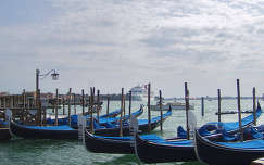 Olaszország, Velence. kikötő, gondolák